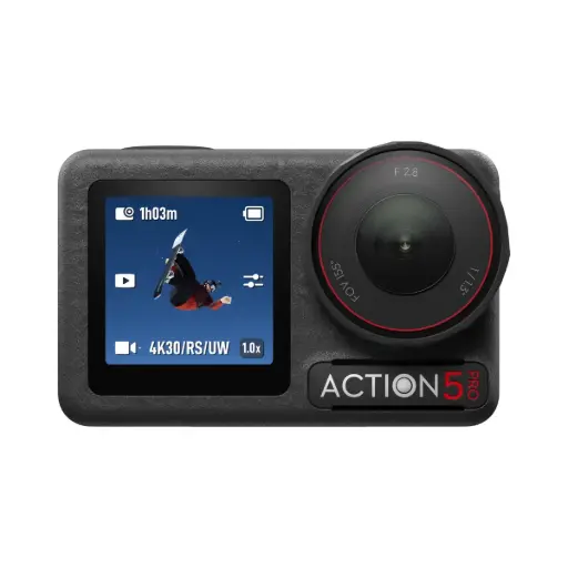 [DJIOSMACT5PROSTDCOM4KBK] DJI Osmo Action 5 Pro Standard Combo Cámara de Acción 4K Negro (Black)