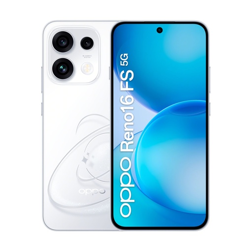 [OPPREN16FS5G8512WH] OPPO Reno16 FS 5G 8GB/512GB Blanco (Pop White) Dual SIM