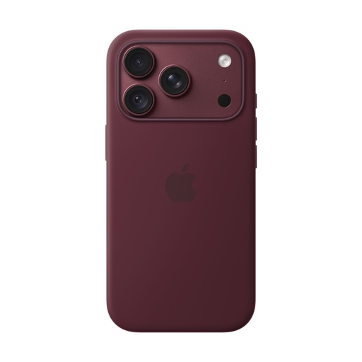 [FUNSIMSIP18PRORD] Apple Silicone Case with MagSafe for iPhone 18 Pro - Burgundy