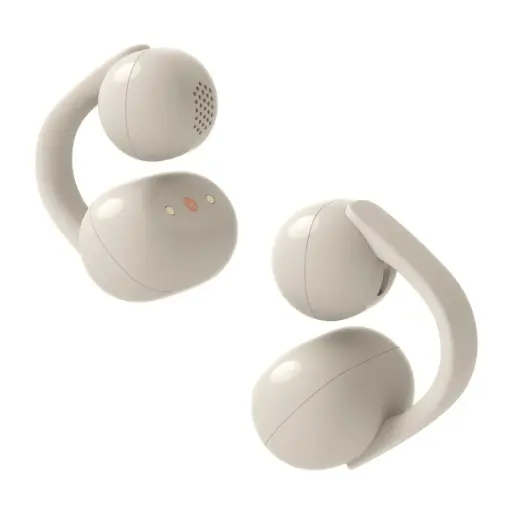 [SONYLINKBUDSCLIPGY] Sony LinkBuds Clip Kabellose Kopfhörer Greige (Greige)