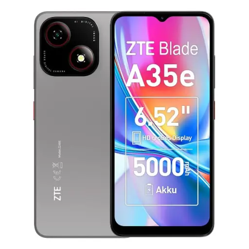 [ZTEBA35E4G264GY] ZTE Blade A35e 4G 2GB/64GB Gray (Silvery Gray) Dual SIM